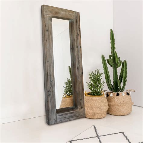 full body mirror wood|solid wood full length mirror.